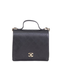 Chanel Small Double Pocket Bag Front
