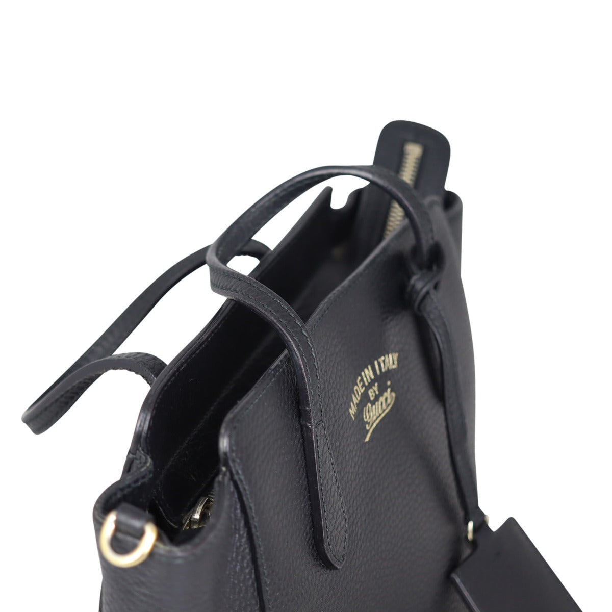 Gucci Swing Mini Leather Tote Corner
