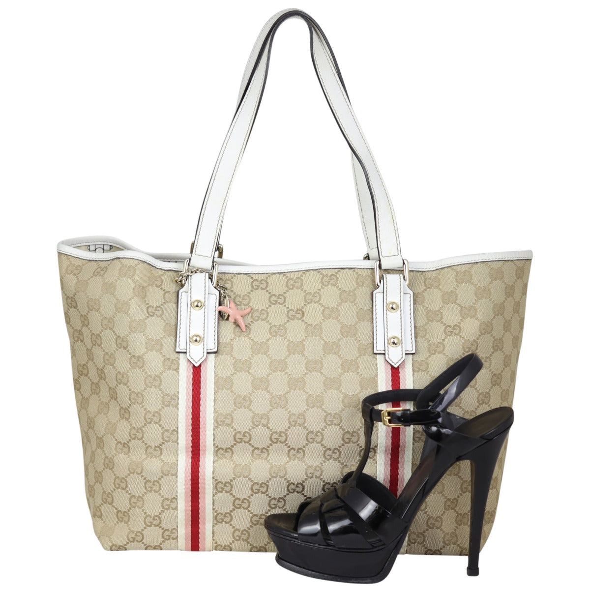 Gucci GG Canvas Jolicoeur Tote Shoe


