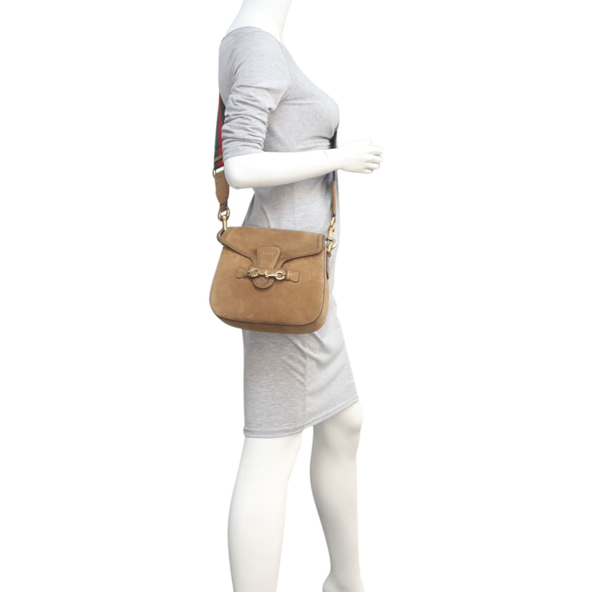 Gucci Lady Web Medium Shoulder Bag – Luxe.It.Fwd