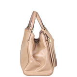 Gucci Soho Patent Small Tote Side
