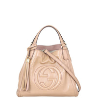 Gucci Soho Patent Small Tote Front
