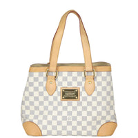 Louis Vuitton Hampstead PM Damier Azur Front
