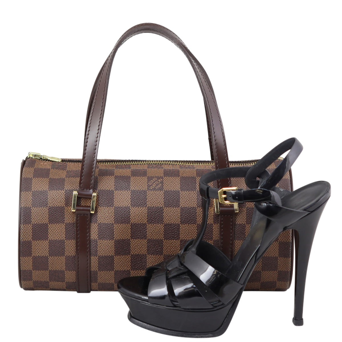 Louis Vuitton Papillon 26 Damier Ebene Shoe
