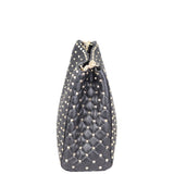 Valentino Rockstud Spike Tote Side
