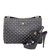 Valentino Rockstud Spike Tote Shoe
