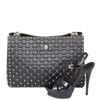 Valentino Rockstud Spike Tote Shoe
