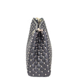 Valentino Rockstud Spike Tote Side
