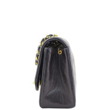 Chanel Vintage Quilted Diana Flap Bag Side
