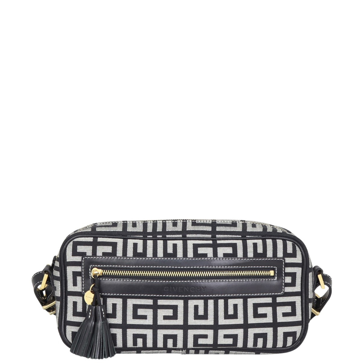 Givenchy Monogram Canvas Shoulder Bag Front
