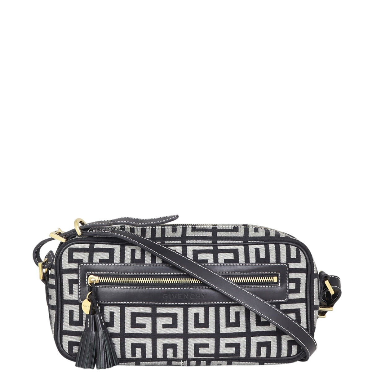 Givenchy Monogram Canvas Shoulder Bag Front
