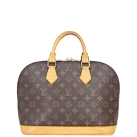 Louis Vuitton Alma PM Monogram Front
