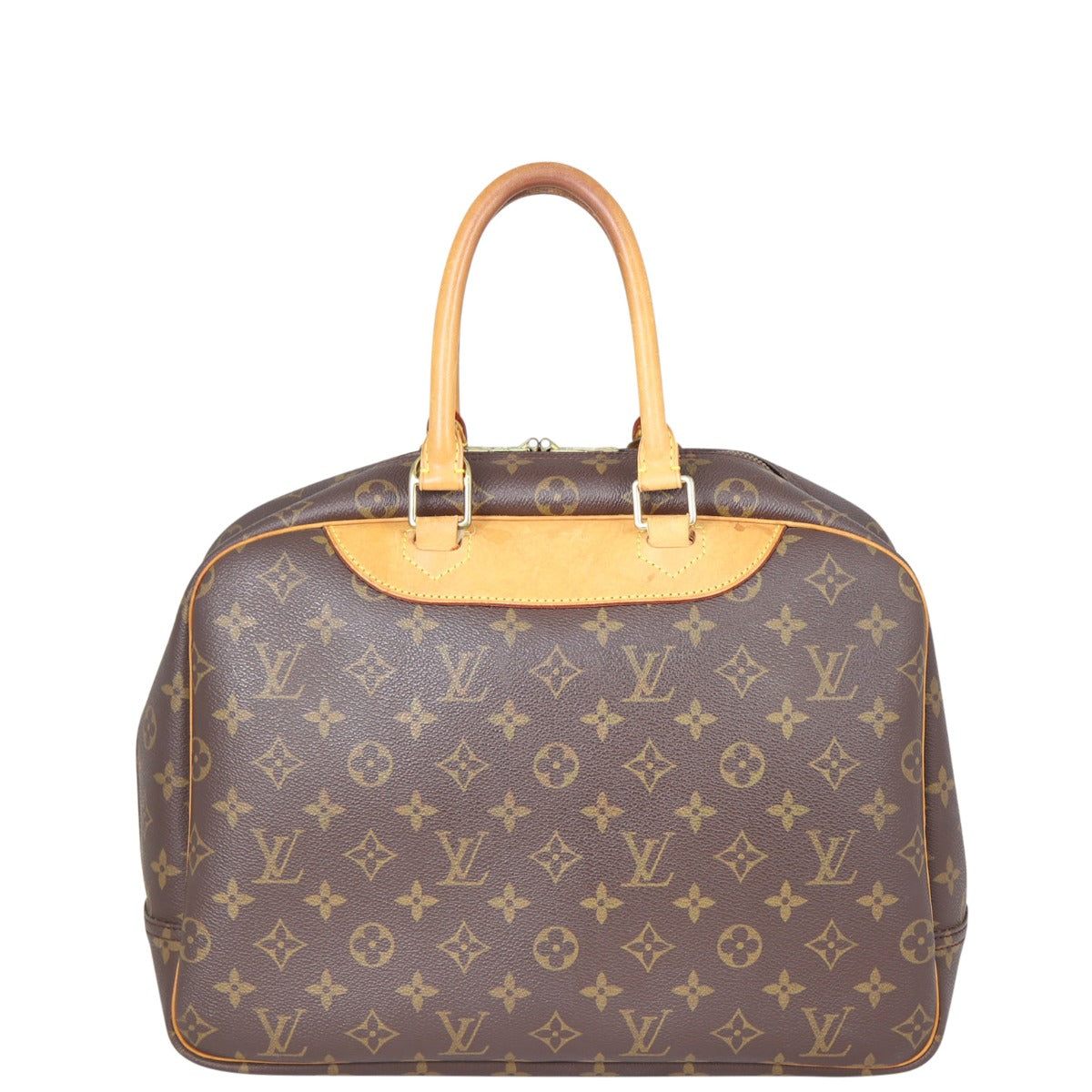 Louis Vuitton Deauville Bowling Vanity Monogram Back
