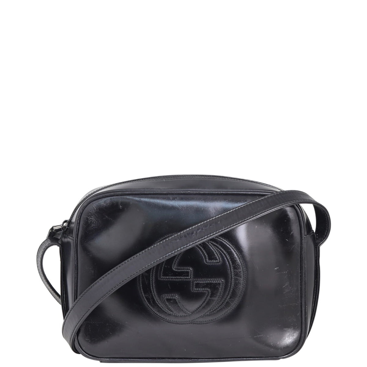 Gucci Soho Shoulder Bag Front

