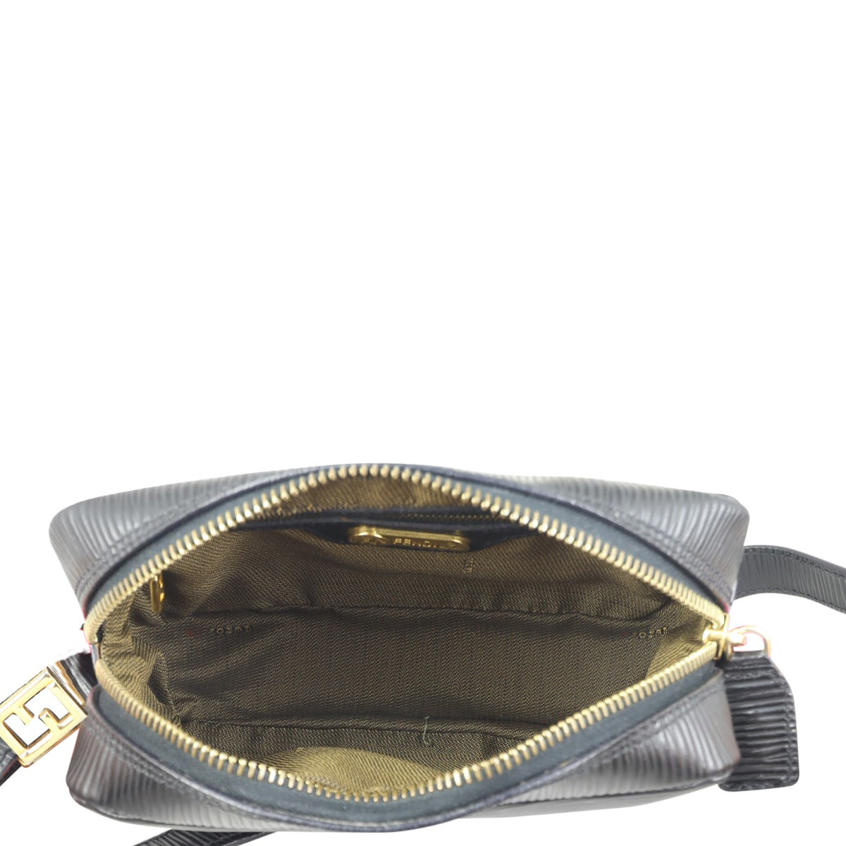 Fendi Vintage Logo Camera Bag Small Whole interior
