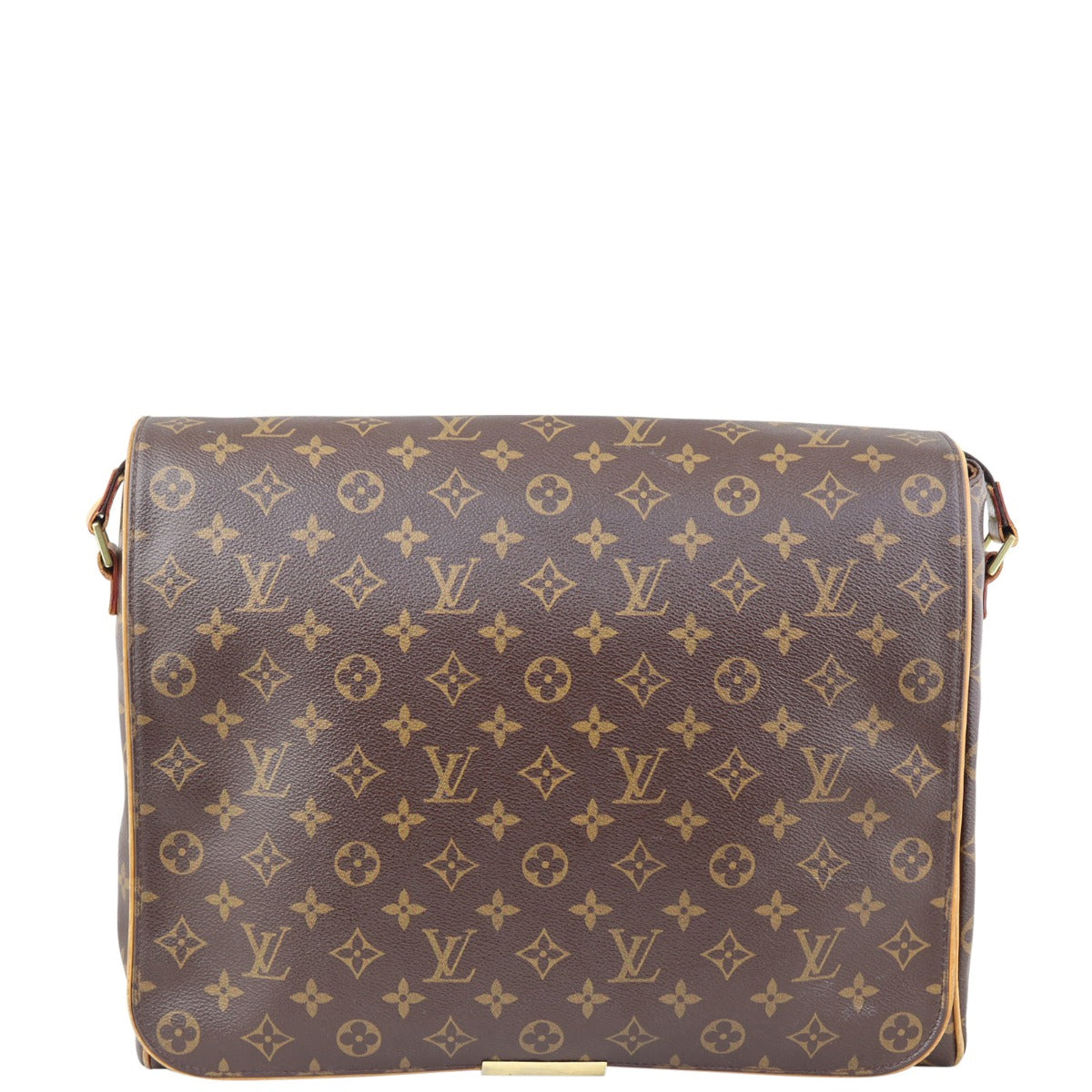 Louis Vuitton Abbesses Messenger Bag Monogram Front
