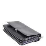 Prada Lucertola Lizard Chain Flap Bag Corner
