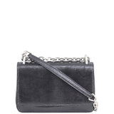 Prada Lucertola Lizard Chain Flap Bag Front
