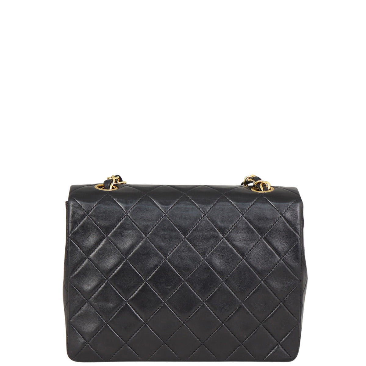 Chanel CC Single Flap Bag Back
