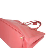 Prada Saffiano Lux Galleria Double Zip Tote Large Corner
