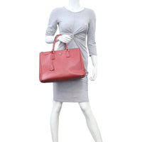 Prada Saffiano Lux Galleria Double Zip Tote Large Mannequin

