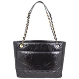 Chanel CC Calfskin Shopping Bag Back
