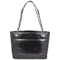 Chanel CC Calfskin Shopping Bag Back
