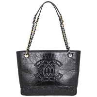 Chanel CC Calfskin Shopping Bag Front
