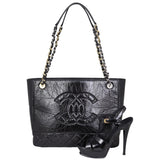 Chanel CC Calfskin Shopping Bag Shoe
