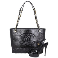 Chanel CC Calfskin Shopping Bag Shoe
