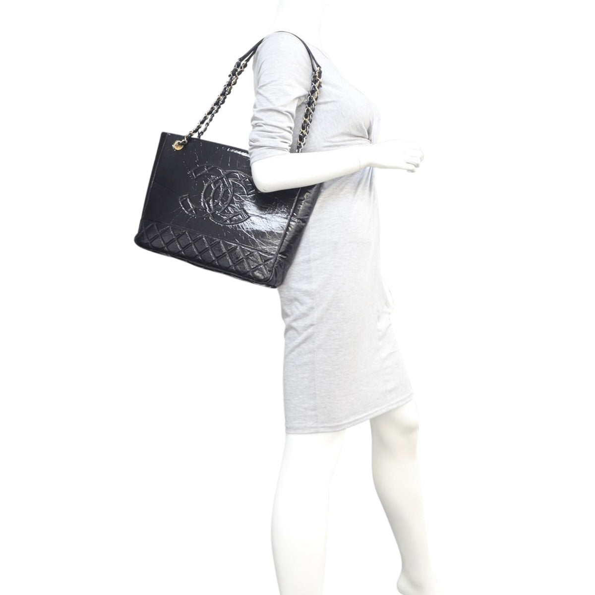 Chanel CC Calfskin Shopping Bag Mannequin
