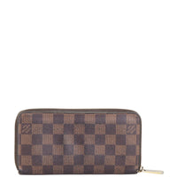 Louis Vuitton Zippy Wallet Damier Ebene Back
