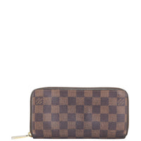 Louis Vuitton Zippy Wallet Damier Ebene Front
