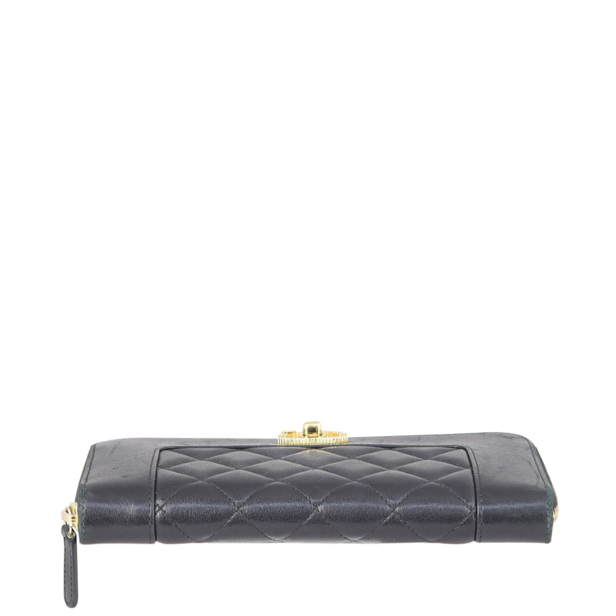 Chanel CC Zip Around Wallet Base
