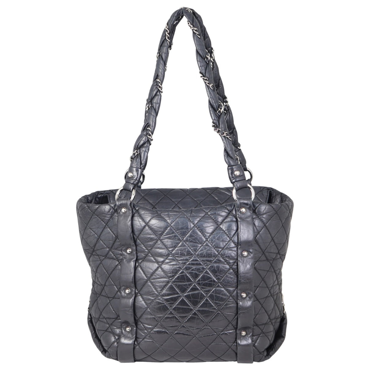 Chanel Lady Braid Tote Back
