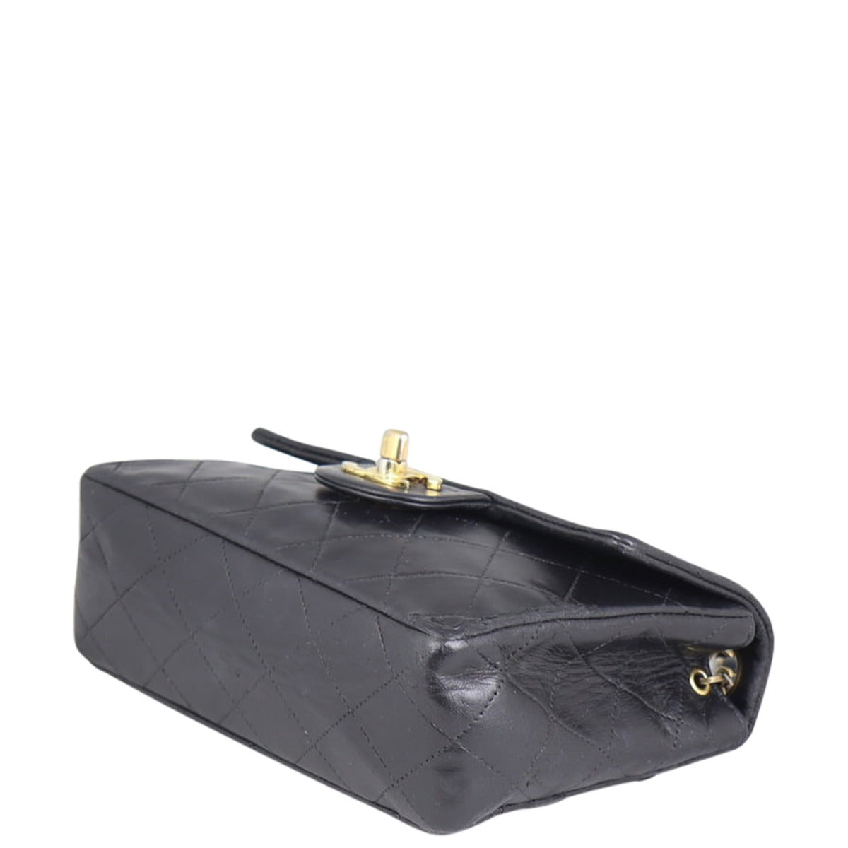 Chanel Mini Square Flap Bag Corner
