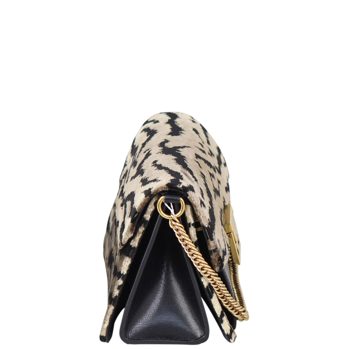 Givenchy GV3 Small Velvet Crossbody Side
