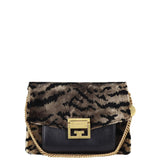 Givenchy GV3 Small Velvet Crossbody Front
