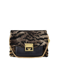 Givenchy GV3 Small Velvet Crossbody Front
