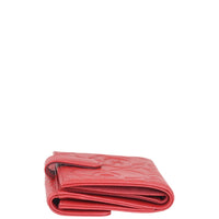 Chanel Camellia Compact Wallet Side
