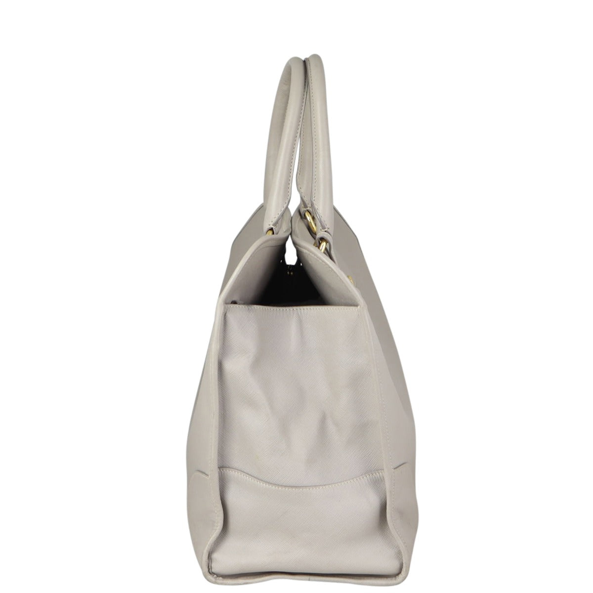 Prada Saffiano Lux Tote Medium Side

