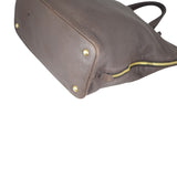 Prada Vitello Cervo Expandable Shopper Tote Corner
