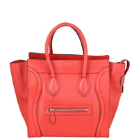 Celine Mini Luggage Tote Front
