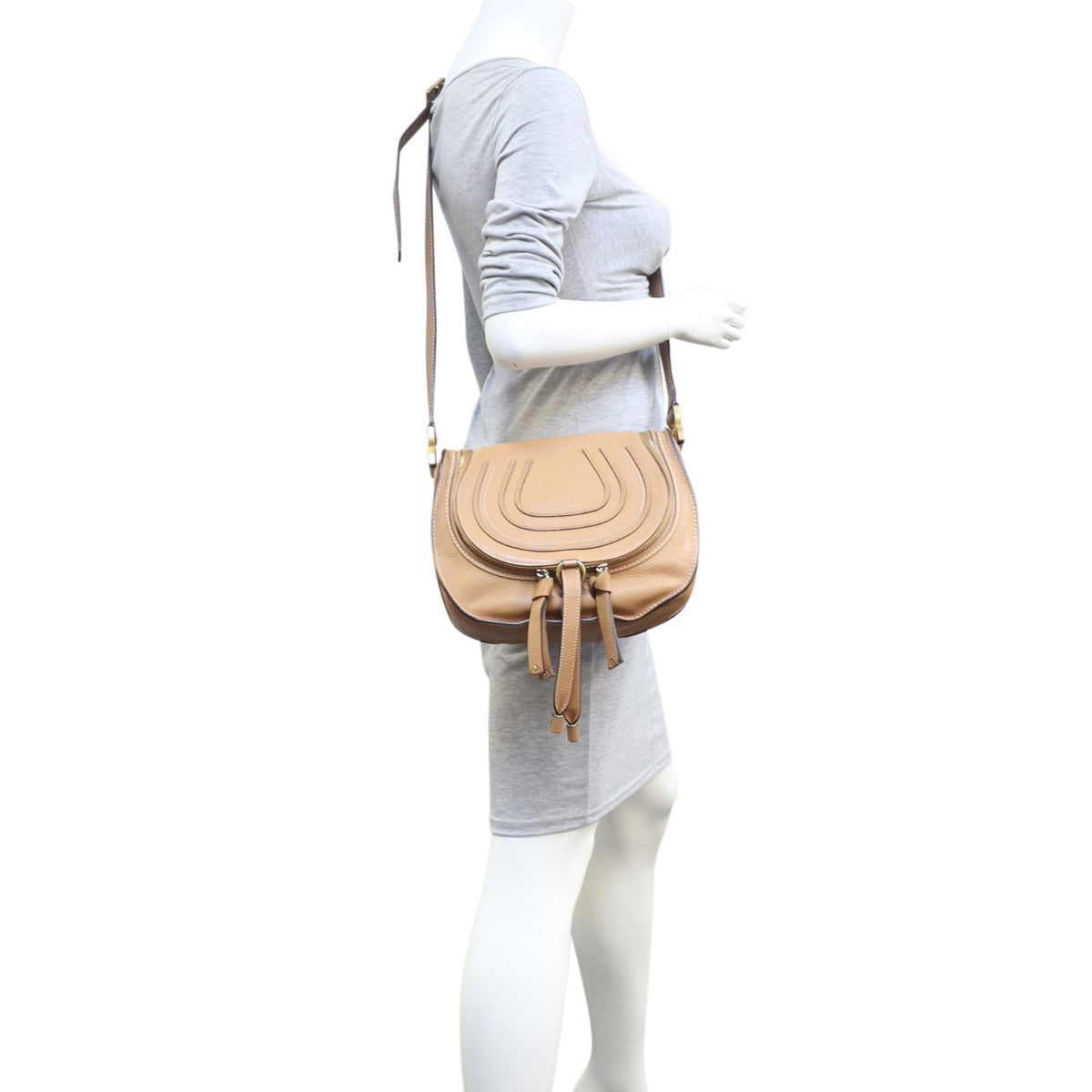 Chloe Marcie Medium Shoulder Bag Mannequin

