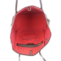 Louis Vuitton Neverfull MM Damier Ebene Whole interior
