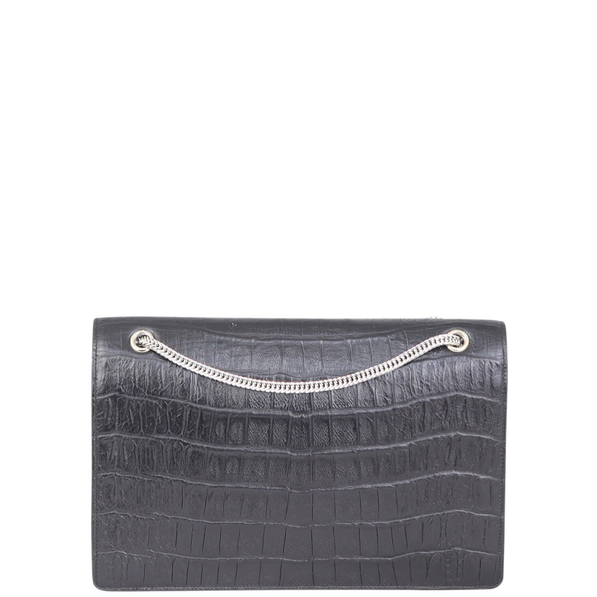 Saint Laurent Croc-Embossed Betty Bag Back

