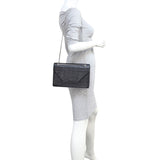 Saint Laurent Croc-Embossed Betty Bag Mannequin
