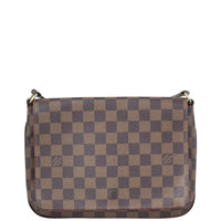 Louis Vuitton Musette Tango Damier Ebene Front
