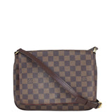 Louis Vuitton Musette Tango Damier Ebene Front

