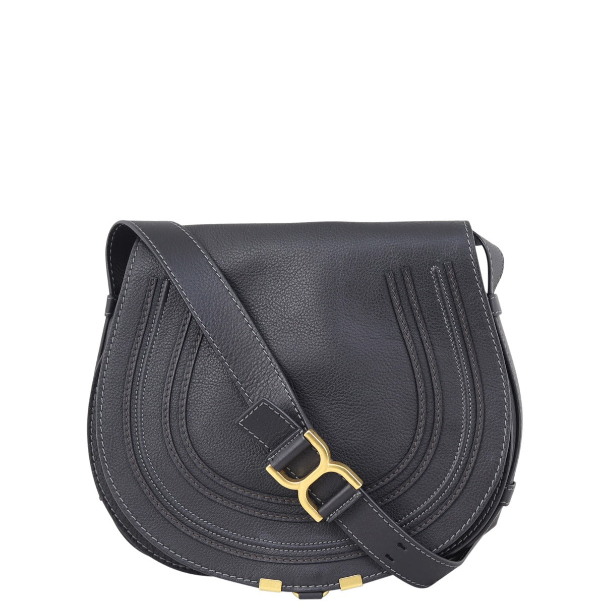 Chloe Marcie Medium Shoulder Bag Front
